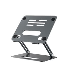 Säädettävä kannettavan tietokoneen teline kannettavan tietokoneen pidike tablet-teline 14-17,3 tuuman laitteelle Harmaa