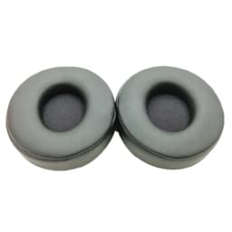 1 par øreputer i PU-proteinskinn for Beats Solo Pro Sort