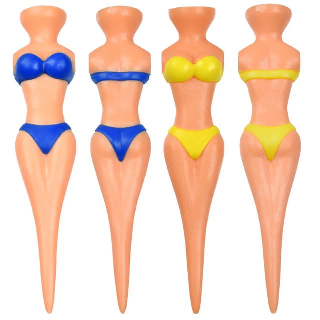 Golf Tees Bikini 4-pak MultiColor