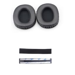 Korvapehmusteiden ja sangan vaihto Edifier W800BT W808BT W800X K830 K815P G1:lle Musta