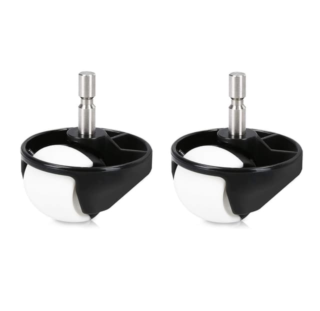 2-pack framhjul för iRobot Roomba 500/600/700/880/980 Svart