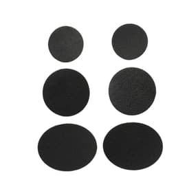 Plaster til skoreparation 6 stk Sort