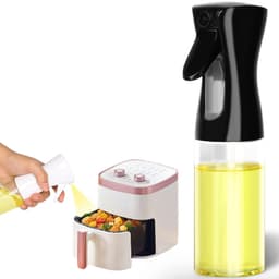 Glas sprayflaske til olie 200 ml Sort