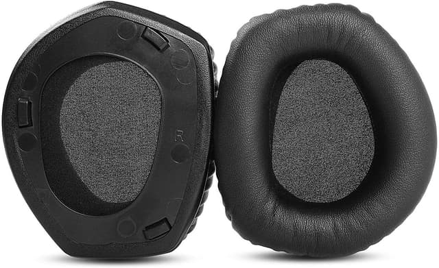 Soljen korvatyynyt, pehmeää proteiininahkaa, Sennheiser HDR RS 165/175/185/195 Proteiininahkaiset korvatyynyt