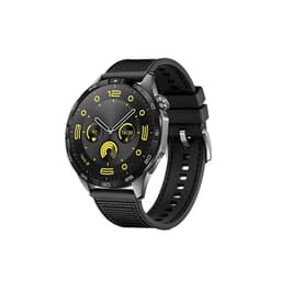 Silikoniranneke korvaa Huawei kello GT4 46mm Garmin/Samsung Musta