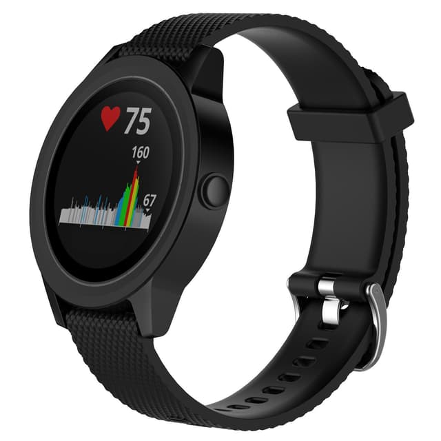 Armband Garmin VivoActive 3 / Move / Forerunner (20 mm) TPU Svart