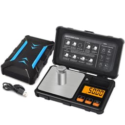 Genopladelig digital lommevægt 200 g/0,01 g