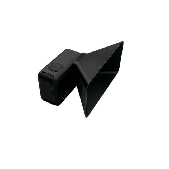Lett bærbar solskjermingshette for GoPro Hero 5/6/7 svart Sort 11 x 9 x 6 cm