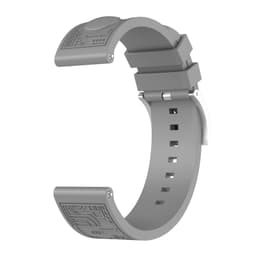 20 mm silikon klokkerem til Samsung Germin Huawei Grå
