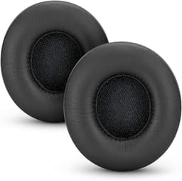 Öronkuddar för Beats Solo 2/3 PU-läder 1 par Svart