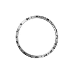 Circle in Black Lettering Type Watch Bezel Kompatibel med Samsung Watc