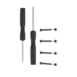 Liitinrannekkeen ruuvitanko-korvakkeen sovitin Musta 26 mm Garmin Fenix 5X/26mm