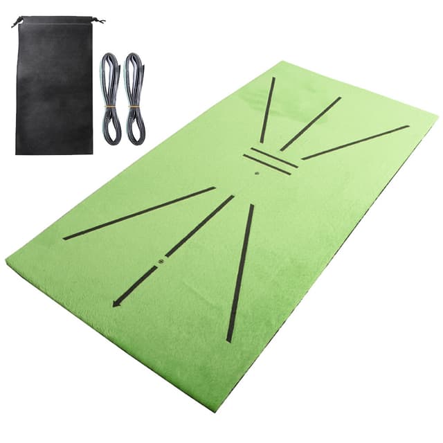 Golfmatte for perfeksjonering av sving, 60 x 30 cm
