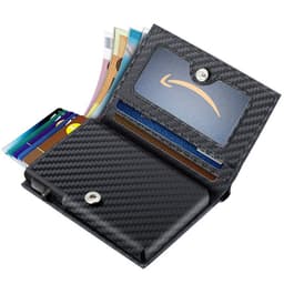 Pung med pop-up kortholder RFID-beskyttelse Sort