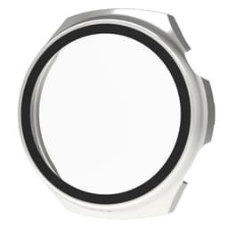 Etui med skærmbeskytter til Huawei Watch 4 Pro Hvid