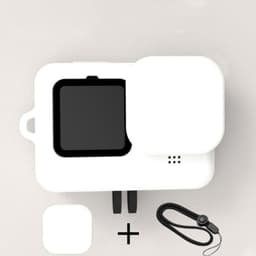 Silikone beskyttelsescover til GoPro Hero 9/10/11/12 Hvid