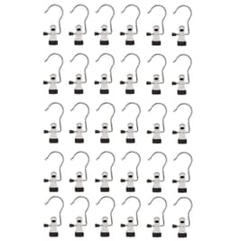 Koukku kiinnikkeellä Ruostumaton teräs 30-pack