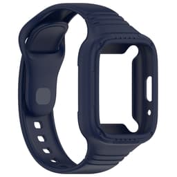 Silikon Armor Watch Arm kompatibel med Redmi Watch 3 Blå