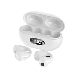 Trådlösa open-ear hörlurar Bluetooth 5.2 Vit