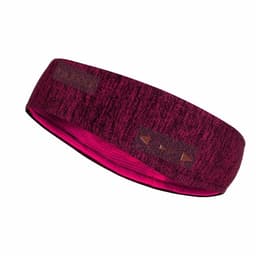 Sovhörlurar - Pannband med Bluetooth hörlurar och mikrofon Röd