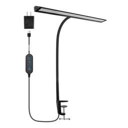 LED bordlampe med klemme 5 farvetilstande 5 lysstyrker
