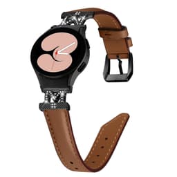 Rhinestone Black M-Type Link-klokkerem for Samsung Galaxy Watch 4/5/6-serien Brun