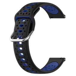 Silikoninen ranneke 20 mm Samsung / Huawei / Garmin Tummansininen