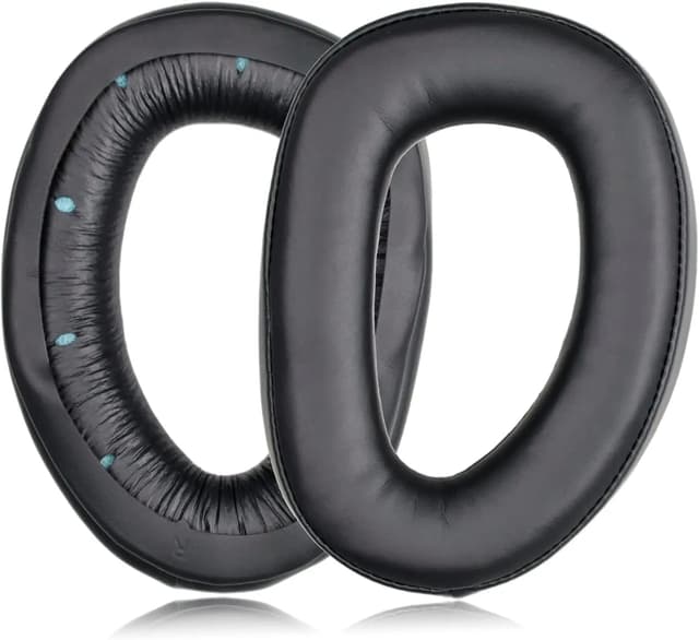 Öronkuddar kompatibla med Sennheiser GSP 300/301/302/303/350/370 1 par Svart