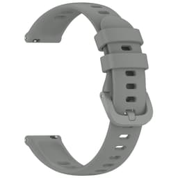 Silikonarmband med omvänt spänne för Keep B4/Huawei Band B7/TIMEX Grå