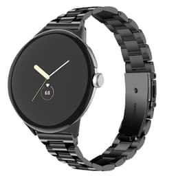 20 mm klokkerem i rustfritt stål for Google Pixel Watch Sort