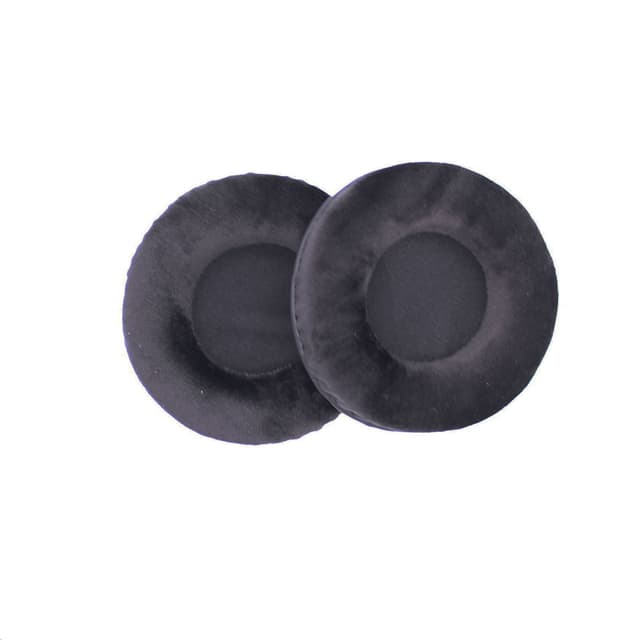 1 par universella runda flanellhörlursöverdrag öronkuddar 9.5 cm