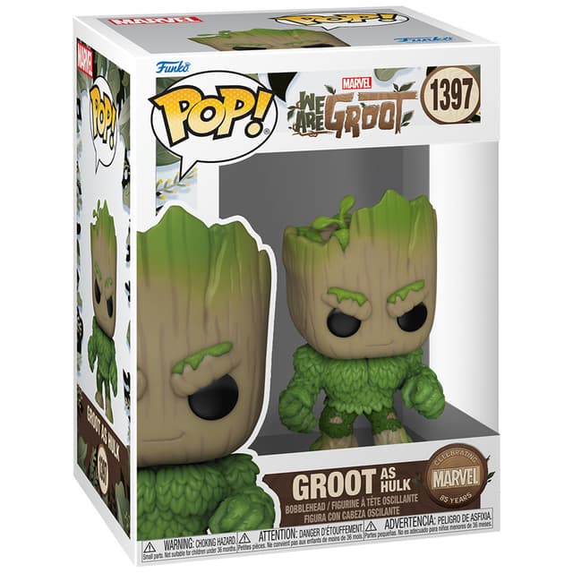 Funko Marvel actionfigur (Groot as Hulk)