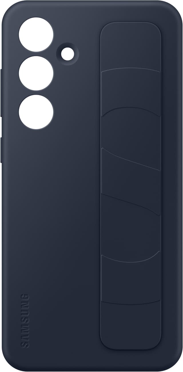 Samsung Galaxy S24 FE Standing Grip-fodral (blå/svart)