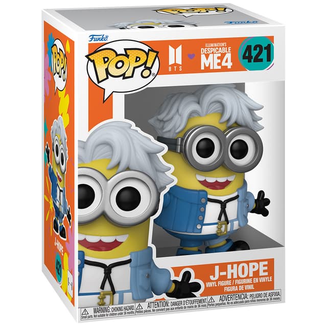 Funko Pop! Vinyl Minions actionfigur (BTS J-Hope)