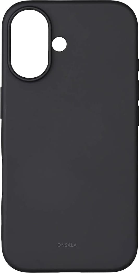 Onsala iPhone 16 silikondeksel (sort)