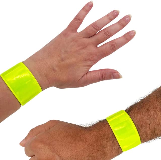 Reflexband Gul 2-pack