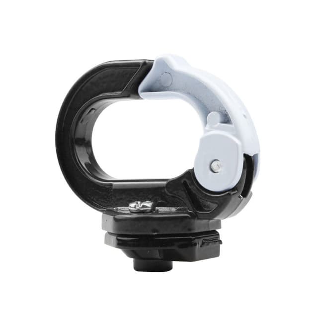 1 pakke O-formet oppbevaringskrok for Xiaomi M365 elektrisk scooter Sort