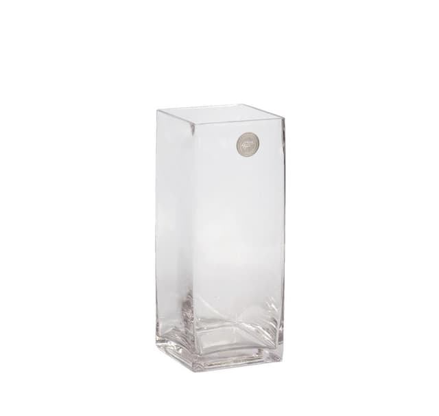 Vas IN HOME 10x10xH25cm, klart glas