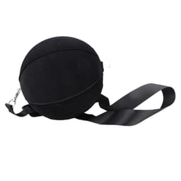 Oppblåsbar treningsball for golfsving Sort