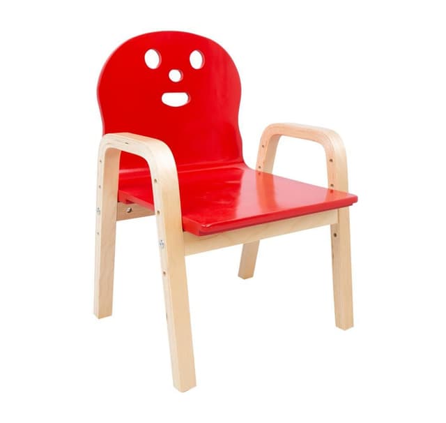 Barnestol HAPPY rød