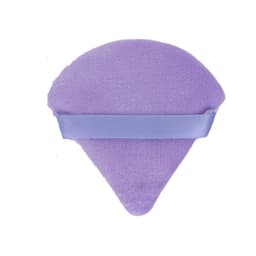 Kolmion muotoinen puuterihuisku Violetti