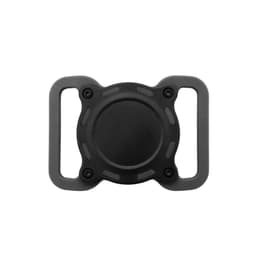 TPU AirTag Case Air Tag Holder for kjæledyr Sort S