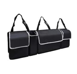 Opbevaring til bagageplads i bilen (90 cm) Sort