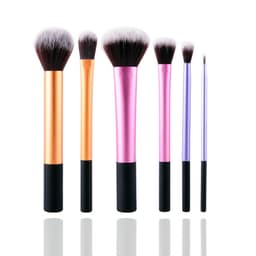 Make-up børste sæt til foundation, øjenskygge 6 dele