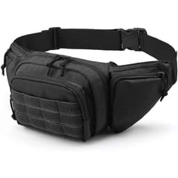 Outdoor taljetaske 800D Oxford-Nylon Sort