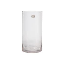 Vase IN HOME D15xH30cm, klart glass