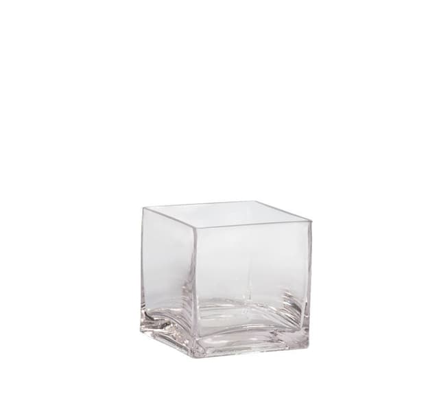 Vas IN HOME 10x10xH10cm, klart glas