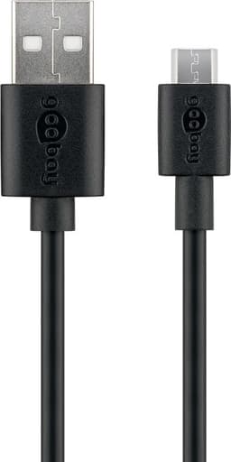 Micro USB lade- og synkroniseringskabel