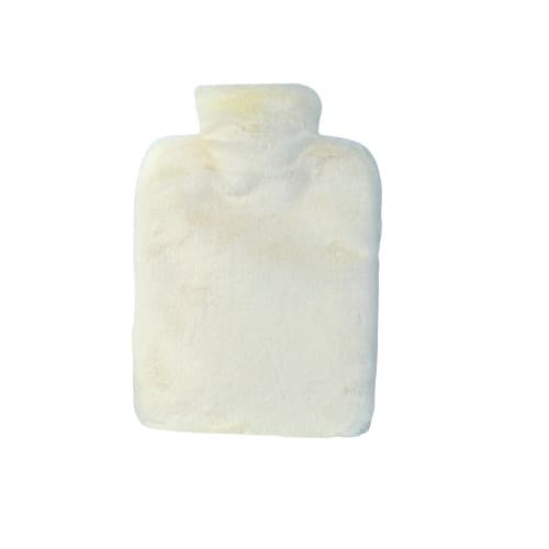 Varmeflaske med blødt og luftigt låg Beige 2 l