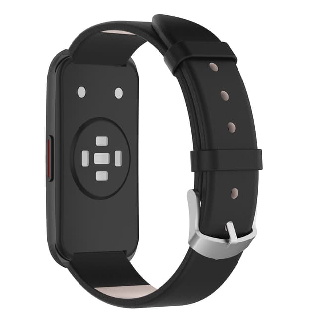 Klockarmband äkta läder Svart Keep B4